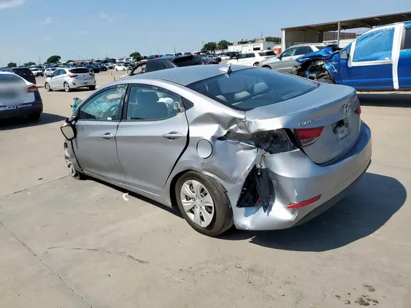 5NPDH4AE2GH687751 2016 HYUNDAI ELANTRA - Image 2