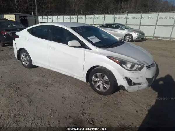 5NPDH4AE2GH691881 2016 HYUNDAI ELANTRA - Image 1