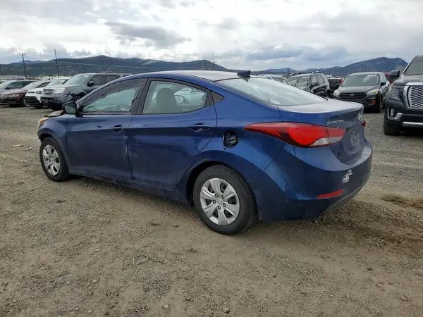 5NPDH4AE2GH700675 2016 HYUNDAI ELANTRA - Image 2