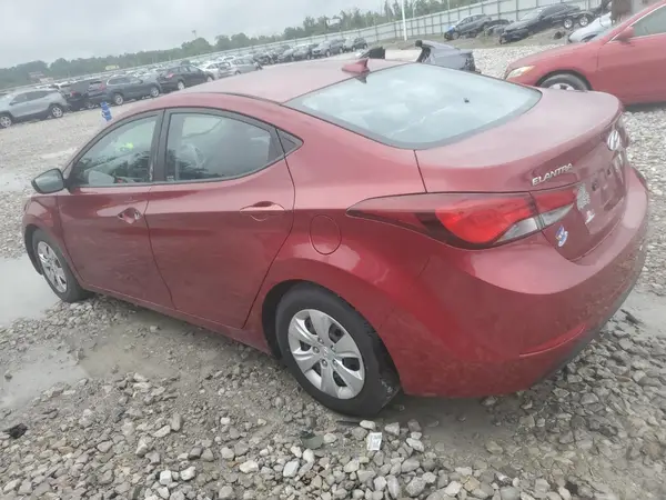 5NPDH4AE2GH750380 2016 HYUNDAI ELANTRA - Image 2