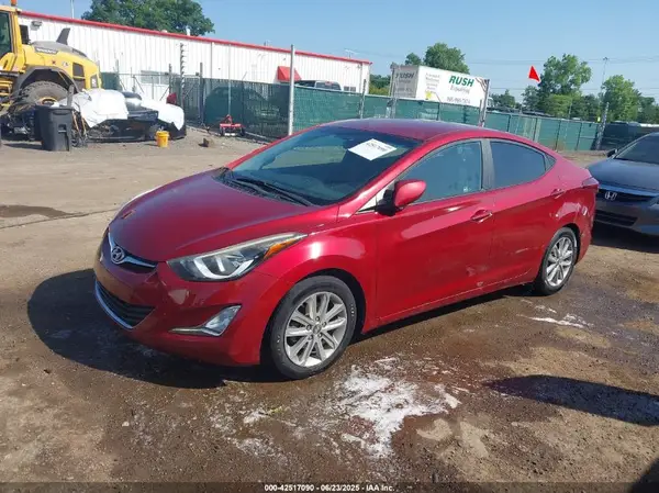 5NPDH4AE3GH660106 2016 HYUNDAI ELANTRA - Image 2