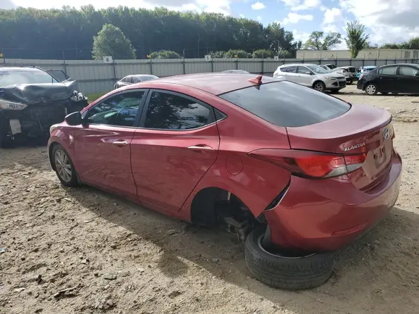 5NPDH4AE3GH660736 2016 HYUNDAI ELANTRA - Image 2