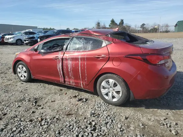 5NPDH4AE3GH668884 2016 HYUNDAI ELANTRA - Image 2