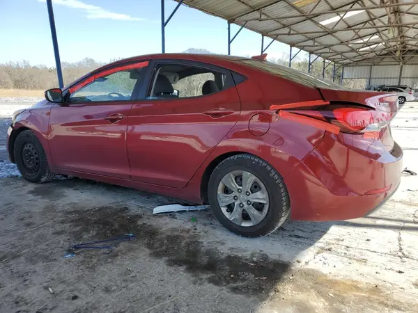 5NPDH4AE3GH718098 2016 HYUNDAI ELANTRA - Image 2