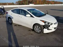 5NPDH4AE3GH781038 2016 HYUNDAI ELANTRA