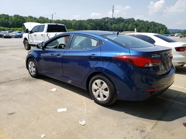 5NPDH4AE3GH785722 2016 HYUNDAI ELANTRA - Image 2