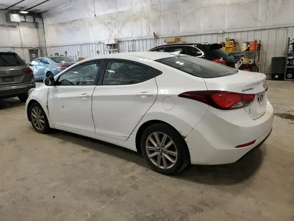 5NPDH4AE4GH653455 2016 HYUNDAI ELANTRA - Image 2