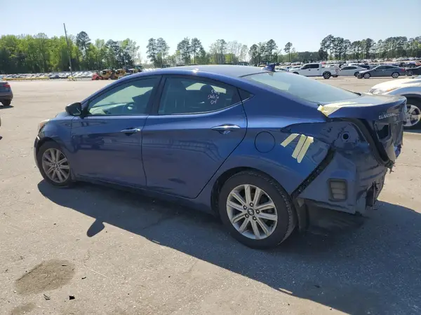 5NPDH4AE4GH656310 2016 HYUNDAI ELANTRA - Image 2