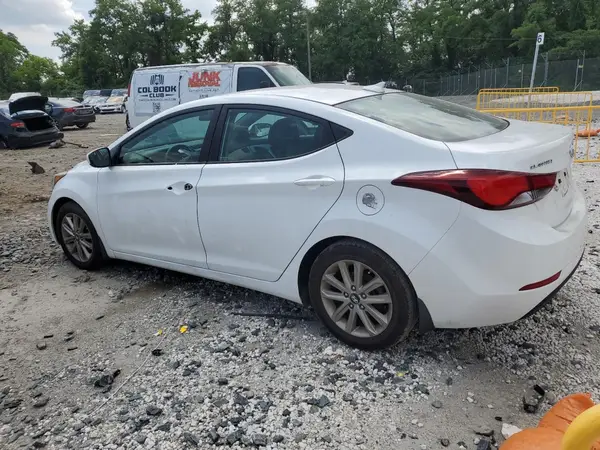 5NPDH4AE4GH659322 2016 HYUNDAI ELANTRA - Image 2