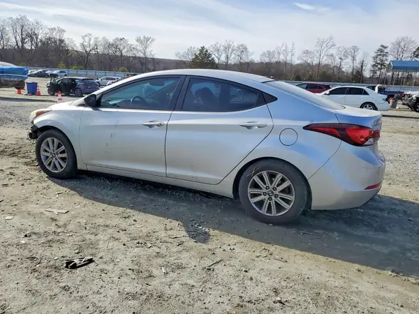 5NPDH4AE4GH662141 2016 HYUNDAI ELANTRA - Image 2