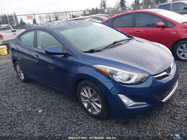 5NPDH4AE4GH662687 2016 HYUNDAI ELANTRA - Image 1