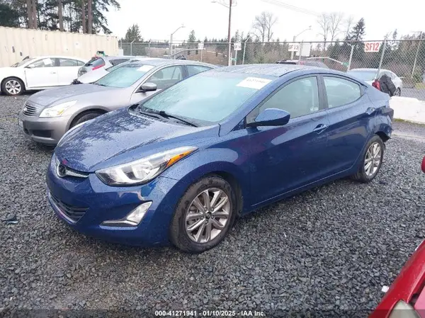 5NPDH4AE4GH662687 2016 HYUNDAI ELANTRA - Image 2