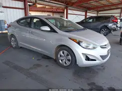 5NPDH4AE4GH665346 2016 HYUNDAI ELANTRA