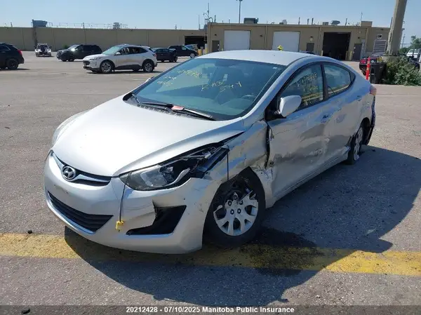 5NPDH4AE4GH670420 2016 HYUNDAI ELANTRA - Image 2