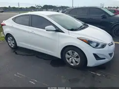 5NPDH4AE4GH673849 2016 HYUNDAI ELANTRA