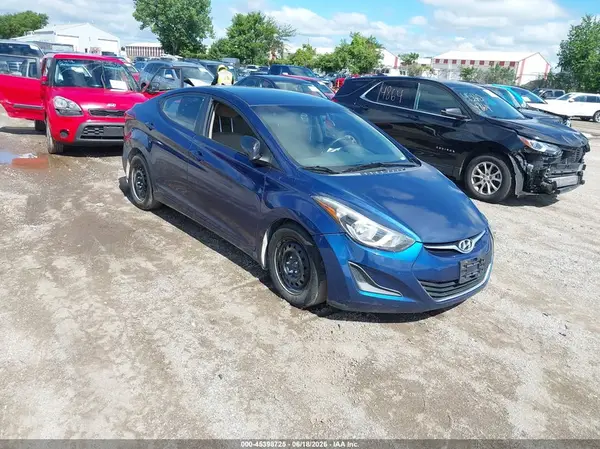 5NPDH4AE4GH681272 2016 HYUNDAI ELANTRA - Image 1