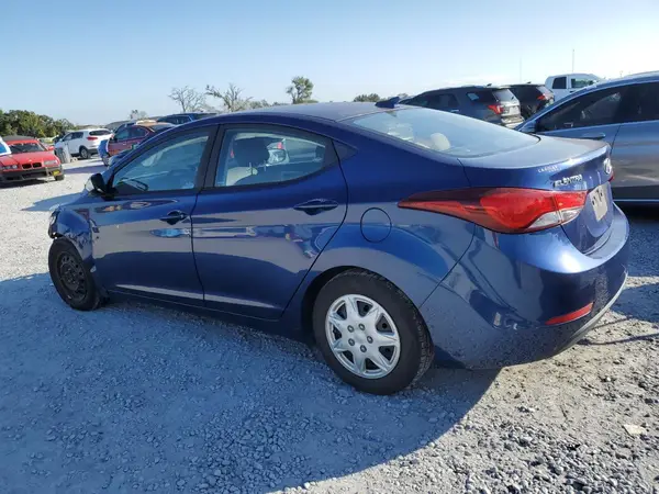 5NPDH4AE4GH684334 2016 HYUNDAI ELANTRA - Image 2
