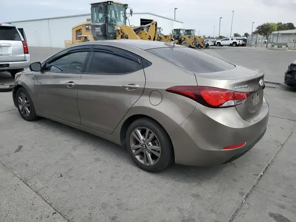 5NPDH4AE4GH686293 2016 HYUNDAI ELANTRA - Image 2