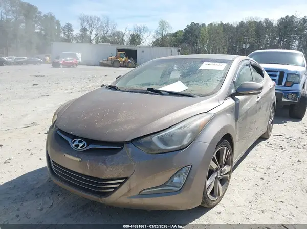 5NPDH4AE4GH690182 2016 HYUNDAI ELANTRA - Image 2