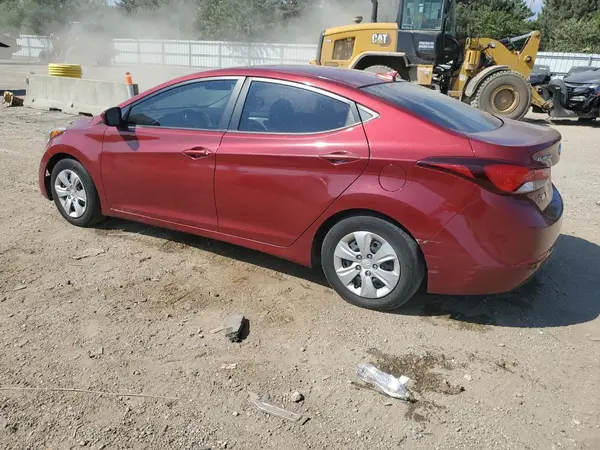 5NPDH4AE4GH691817 2016 HYUNDAI ELANTRA - Image 2