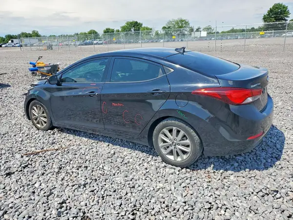 5NPDH4AE4GH696385 2016 HYUNDAI ELANTRA - Image 2
