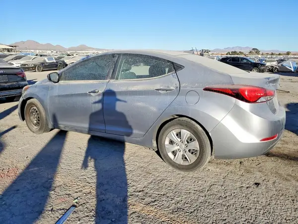 5NPDH4AE4GH696578 2016 HYUNDAI ELANTRA - Image 2