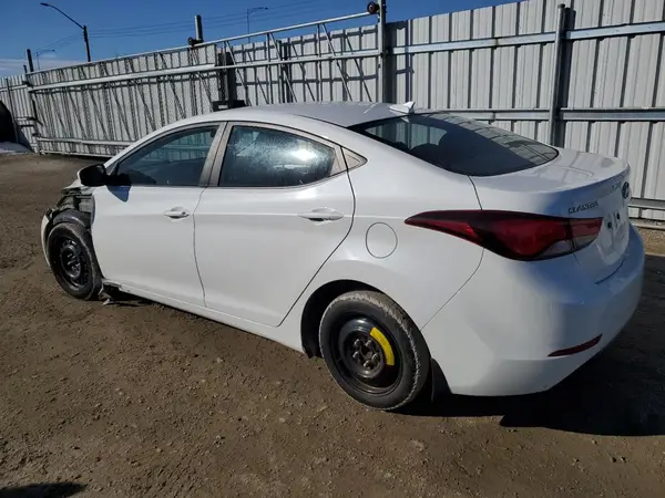 5NPDH4AE4GH698539 2016 HYUNDAI ELANTRA - Image 2