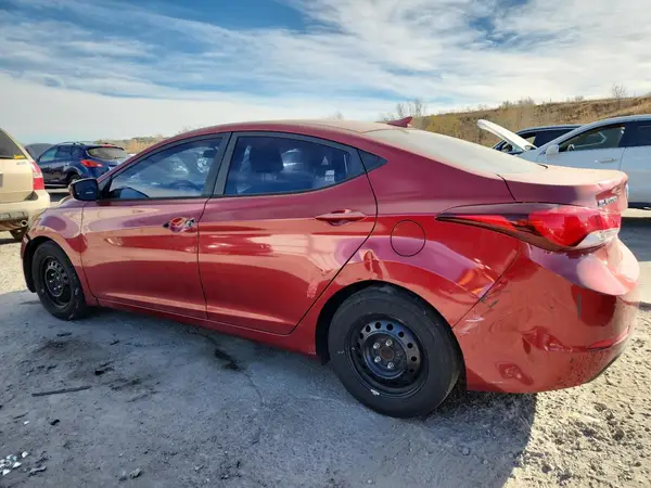 5NPDH4AE4GH698668 2016 HYUNDAI ELANTRA - Image 2