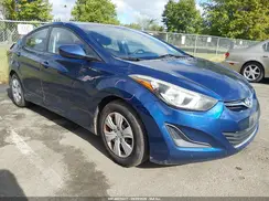 5NPDH4AE4GH701567 2016 HYUNDAI ELANTRA