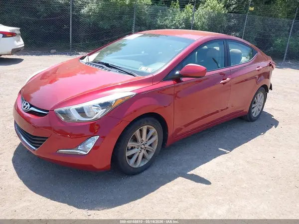 5NPDH4AE4GH703433 2016 HYUNDAI ELANTRA - Image 2