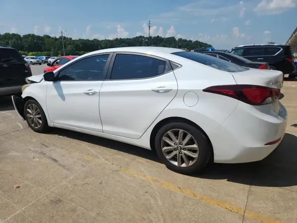 5NPDH4AE4GH706140 2016 HYUNDAI ELANTRA - Image 2