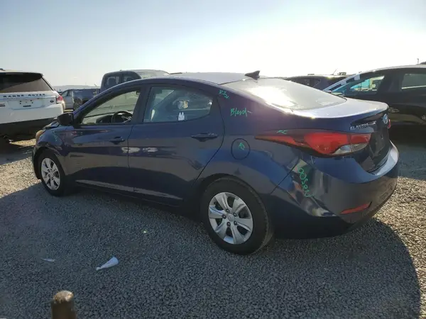 5NPDH4AE4GH710785 2016 HYUNDAI ELANTRA - Image 2