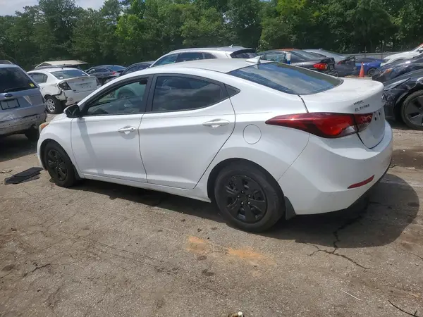 5NPDH4AE4GH720541 2016 HYUNDAI ELANTRA - Image 2