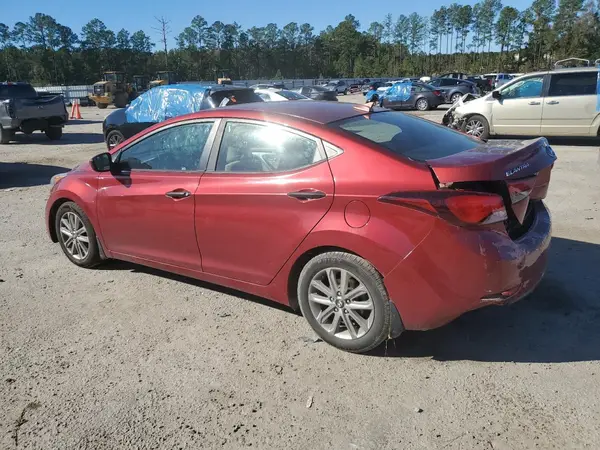 5NPDH4AE4GH721155 2016 HYUNDAI ELANTRA - Image 2
