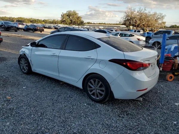 5NPDH4AE4GH721284 2016 HYUNDAI ELANTRA - Image 2
