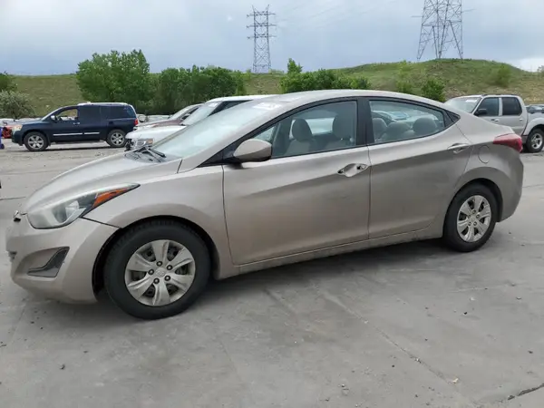 5NPDH4AE4GH733953 2016 HYUNDAI ELANTRA - Image 1