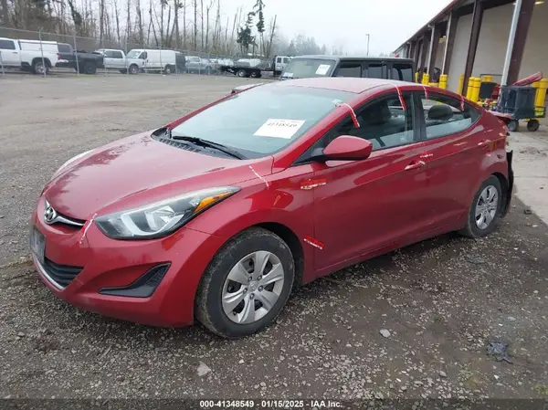 5NPDH4AE4GH747853 2016 HYUNDAI ELANTRA - Image 2