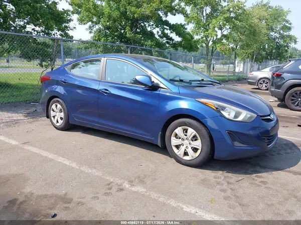 5NPDH4AE4GH749652 2016 HYUNDAI ELANTRA - Image 1