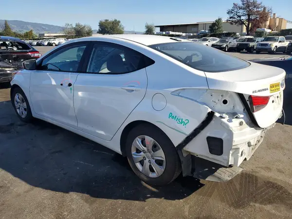 5NPDH4AE4GH749893 2016 HYUNDAI ELANTRA - Image 2