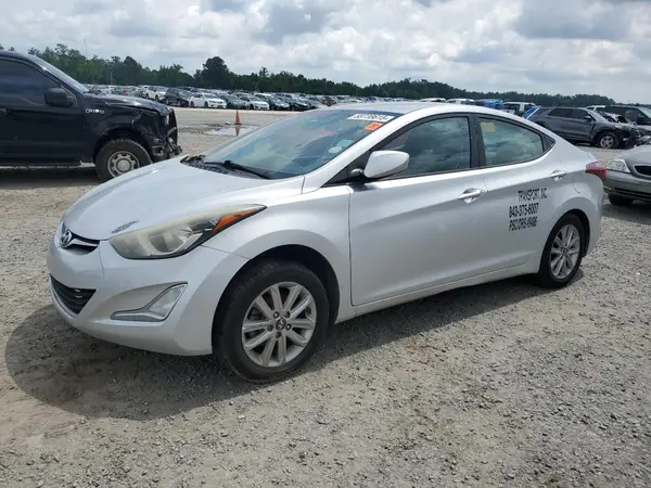 5NPDH4AE4GH750624 2016 HYUNDAI ELANTRA - Image 1