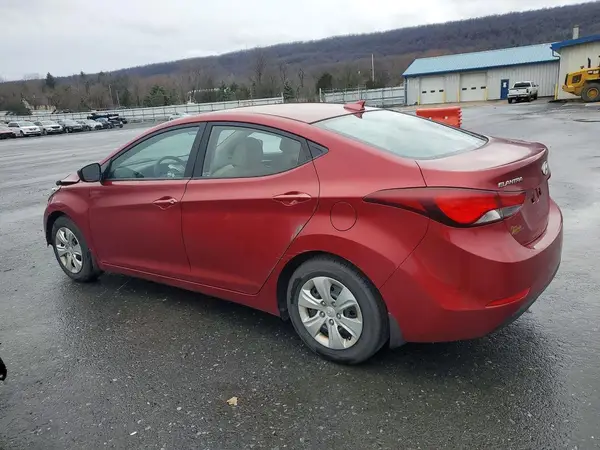 5NPDH4AE4GH753409 2016 HYUNDAI ELANTRA - Image 2