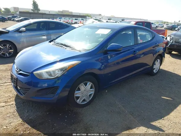 5NPDH4AE4GH754172 2016 HYUNDAI ELANTRA - Image 2