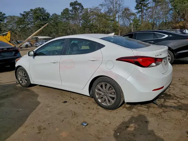 5NPDH4AE4GH755483 2016 HYUNDAI ELANTRA - Image 2