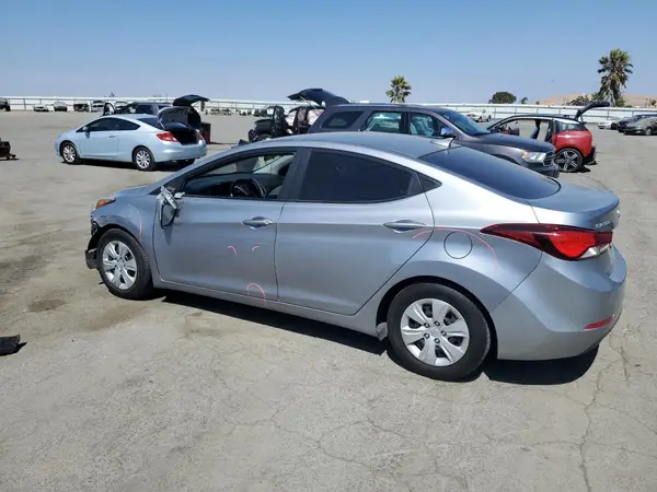 5NPDH4AE4GH756522 2016 HYUNDAI ELANTRA - Image 2