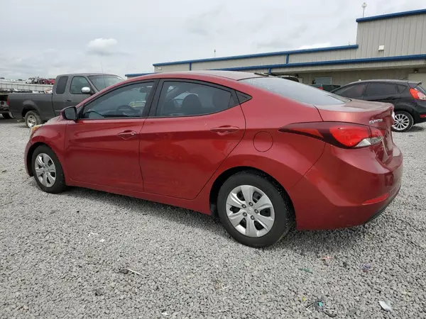 5NPDH4AE4GH759761 2016 HYUNDAI ELANTRA - Image 2