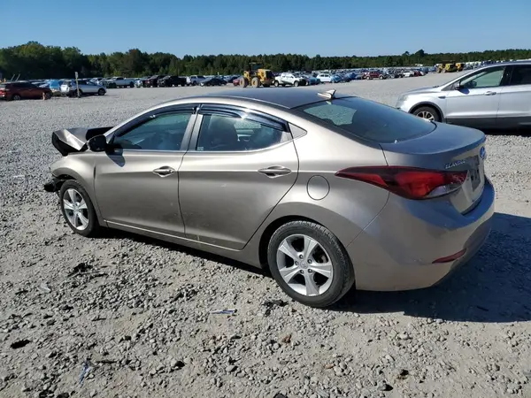 5NPDH4AE4GH771263 2016 HYUNDAI ELANTRA - Image 2