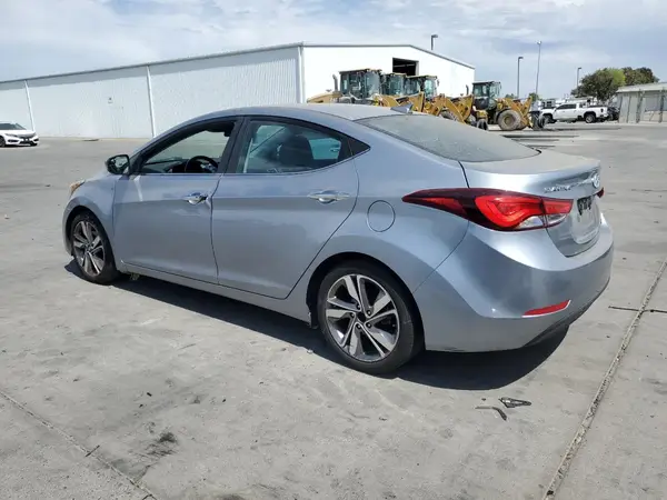 5NPDH4AE4GH776107 2016 HYUNDAI ELANTRA - Image 2