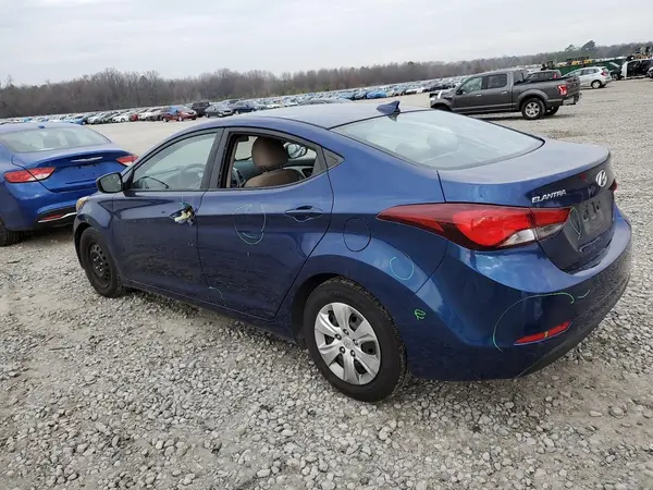 5NPDH4AE4GH784918 2016 HYUNDAI ELANTRA - Image 2