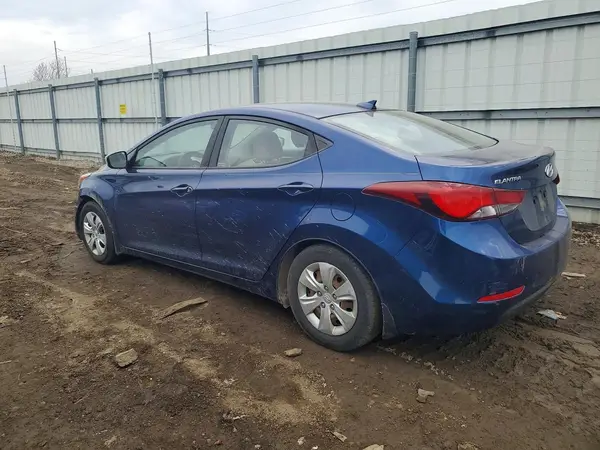 5NPDH4AE4GH785289 2016 HYUNDAI ELANTRA - Image 2