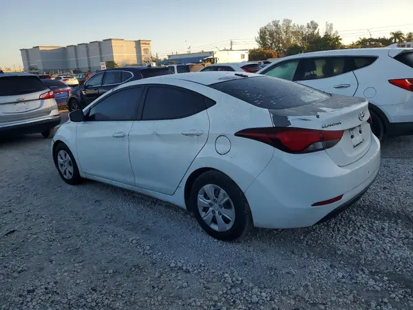 5NPDH4AE5GH784944 2016 HYUNDAI ELANTRA - Image 2